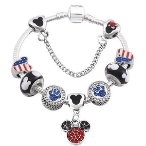 Styles Mickey Series Charm Bracelet