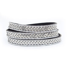Load image into Gallery viewer, 2018 New Hot Sale 2 Colors Layer Leather Bracelet Charm Bracelets