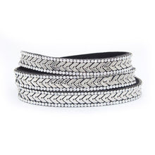 Load image into Gallery viewer, 2018 New Hot Sale 2 Colors Layer Leather Bracelet Charm Bracelets