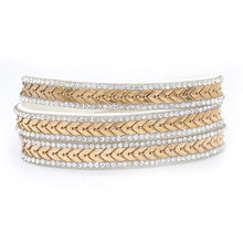 Load image into Gallery viewer, 2018 New Hot Sale 2 Colors Layer Leather Bracelet Charm Bracelets