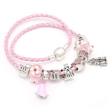 Load image into Gallery viewer, Sonykifa Fashion Gift Jewelry Kitty Pendant Charm Bracelet