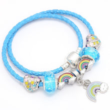 Load image into Gallery viewer, Sonykifa Fashion Gift Jewelry Kitty Pendant Charm Bracelet