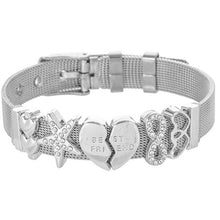 Load image into Gallery viewer, High quality Stainless Steel Color of Pink Gold Bracelet