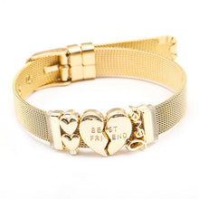 Load image into Gallery viewer, High quality Stainless Steel Color of Pink Gold Bracelet