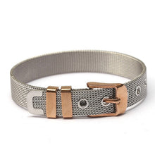 Load image into Gallery viewer, High quality Stainless Steel Color of Pink Gold Bracelet