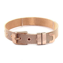 Load image into Gallery viewer, High quality Stainless Steel Color of Pink Gold Bracelet