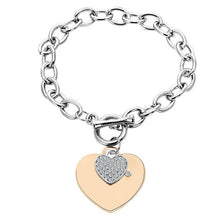 Load image into Gallery viewer, Sonykifa Fashion Heart Exquisite Charm Polishing Pandoro Bracelets