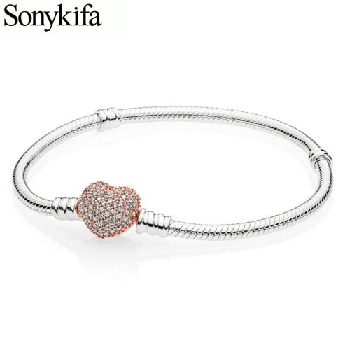 Sonkifa Charm Heart Shape Bracelet
